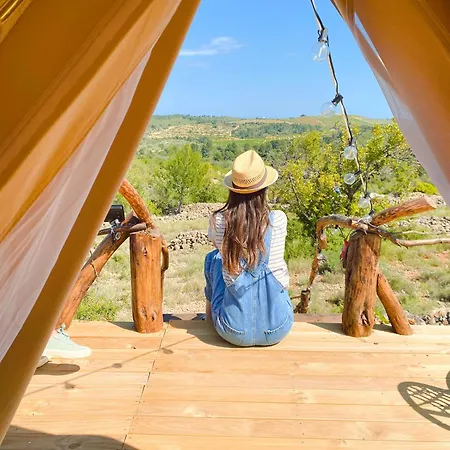 Stargate Tepee At Wild Spirit Eco Farm Luxury tent Villanueva d'Alcolea